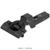 Blum Clip Top Blumotion 110° Hinge + Horizontal Cam Plate Onyx Black
