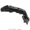 Blum - Clip Top Blumotion Wide Angle Hinge 155° Dual Application + Cam Mounting Plate Cruciform