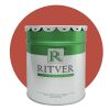 Ritver - Water Based Emulsion Wall Paint 18L - Deep Red Color