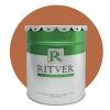 Ritver - Diamond Matt Emulsion Wall Paint 3.6L - Dirty Orange Color