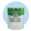 Ritver - Water Based Emulsion Wall Paint 18L - Favorite Blue Color
