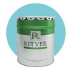 Ritver - Water Based Emulsion Wall Paint 18L - Turquoise Color
