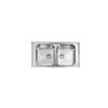 CM Cometa Double Bowl Sink 86 x 50 cm
