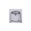 CM CINZIA Single Bowl Sink Satin F2 Finish 44 x 50 cm