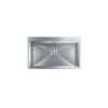 CM Glamour Mix Single Bowl Sink Satin F3 Finish 86 x 50 cm