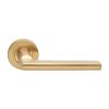 EuroArt Lever on Rose Handle with Escutcheon