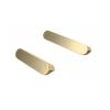 Bergo - M11 Modern Furniture Zinc Alloy Handle - Brushed Brass