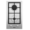 Baumatic - 30cm 2 Burner Gas Hob - Stainless Steel