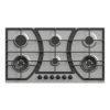 Baeckerhaft - Built-in 90cm Gas Hob 4 Burners with 2 Woks Burners