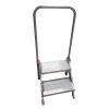 Penguin - Compact Stool Ladder Step - Non-Slip Ribbed Steps