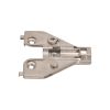 Bergo - Steel Hinge Plate for Aluminum Doors Nickel Plated