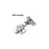 Bergo - Steel 110° Concealed Hinges with Mounting Plate - Soft Close