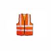 Clarke - Polyester Safety Vest 3 Pockets - Zip Fastener & 2 inch Reflective Tape