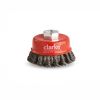 Clarke - Cup Wire Brush Twisted with 1.2mm Thickness & 0.5mm Wire Dia