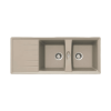 Schock - Handmade Granite Sink Double Bowl Single Drain - 1000 x 500 mm