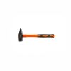 Clarke - Machinist Hammer with Orange/ Black Soft Rubber Grip & Steel Head