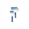 Clarke - Paint Roller Blue Color Refill & Handle with High Density Microfibre Fabric