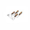 Clarke - Paint Scraper Black/Orange Rubber Insulated Handle with High Quality Stainless Steel Blade