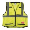 Milwaukee Premium High-Visibility Vest Yellow