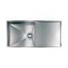 CM FILOQUADRA Single Bowl Sink Satin F3 Finish 99 x 44 x 19 cm