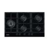 CM Moon Nero 90 Gas On Glass Hob