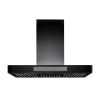 CM SHARK Wall Mount Hood Black Stainless Steel Touch Control With Remote 90cm