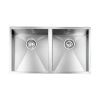 CM FILOQUADRA Single Bowl Sink Satin F3 Finish 77 x 45 x 19 cm