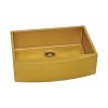 Elite Apron Sink Gold 900 x 500 x 220 mm