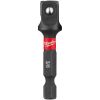 Milwaukee 1/4" Hex to 3/8" Square Drive ShockWave Impact Duty Socket Adaptor