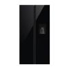 CM Black Glass Fridge / Freezer