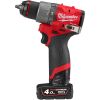 Milwaukee M12 FPD2-402X Fuel Cordless Impact Drill in HD Box (2x 4.0Ah battery+charger)