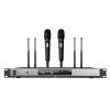 DSPPA True Diversity UHF Wireless Microphone System (2 hand-held  mic)