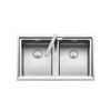 Barazza Easy Stainless-Steel Sink Lowered Edge 86x50cm
