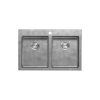 Barazza Unique Vintage Stainless Steel Sink Built-In 79x51 cm