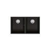 Barazza Soul Square Bowls Undermounted 72x39.5cm B Granite