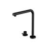 Barazza Soul Mixer Tap with Remote Control and Extractable Shower Black