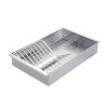 Barazza Stainless Steel Colander with Draining Rack