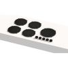 Pitt Cooking 5-Pitts Induction Hob Black Finish