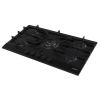 CM Piago Matte Black Enamelled Metal Gas Hob