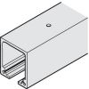 Hawa - Top Track Aluminum Plain Anodized, Predrilled