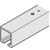 Hawa - Top Track Aluminum Plain Anodized Predrilled - Suitable For 80 Z Junior System