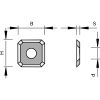Leuco Profile Turnover Knives HW For Aluminum Composite Materials