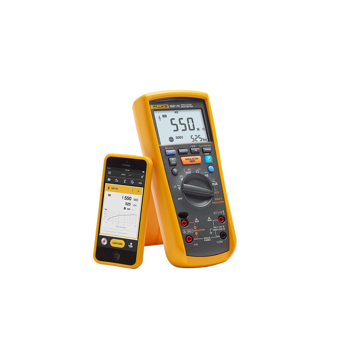 Fluke - Insulation Multimeters with Fluke Connect