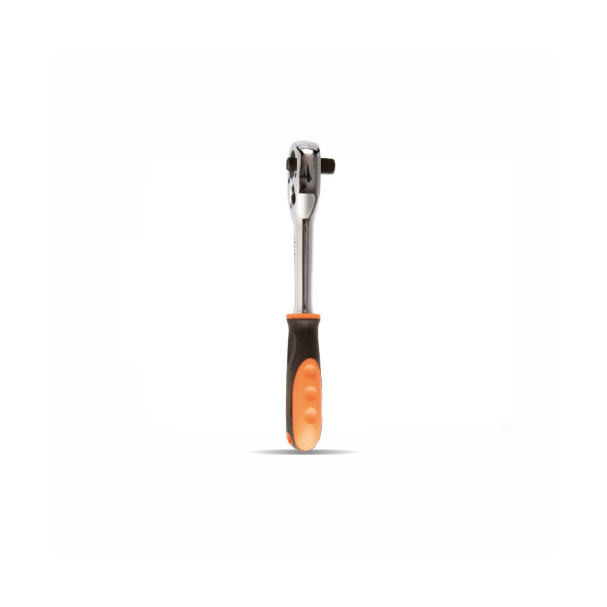Clarke - Ratchet Handle Drive Orange/Black Handle High Polished Chrome ...