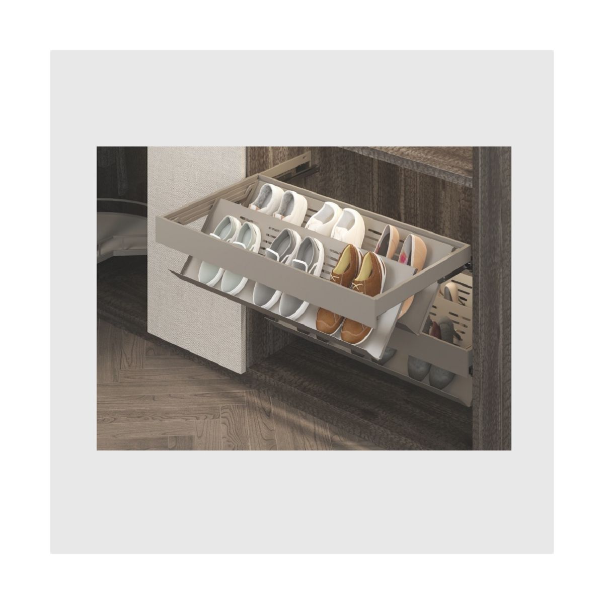 Elite Classic and Modern Shoes Rack - Venus Series