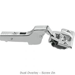 Blum Clip Top Blumotion 110° Hinge Nickel Plated Finish + Cruciform Mounting Plate