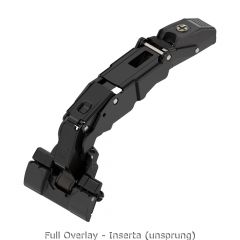 Blum CLIP Top Wide Angle Hinge For Zero Protrusion 155° + Horizontal Mounting Plate