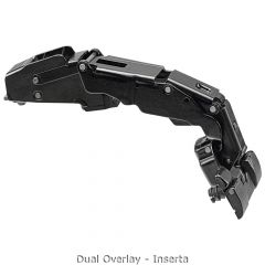 Blum - Clip Top Blumotion Wide Angle Hinge 155° Dual Application + Cam Mounting Plate Cruciform