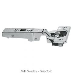 Blum - Clip Top Blumotion Profile/Thick Door Hinge 95° Screw On + Horizontal Cam Plate