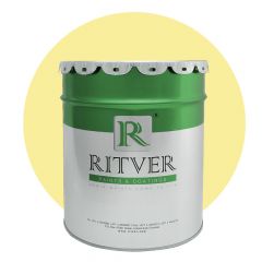 Ritver - Water Based Emulsion Wall Paint 18L - Dirty Yellow Color
